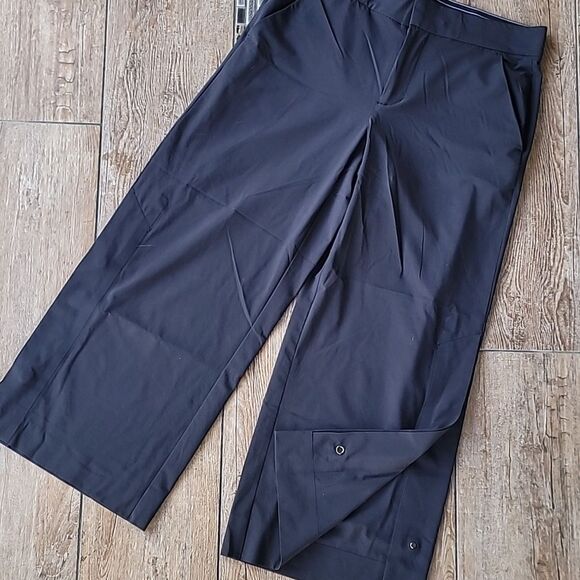 Athleta Tribeca Crop Snap Pant Black SIZE 2 Style 281969 - Picture 7 of 12